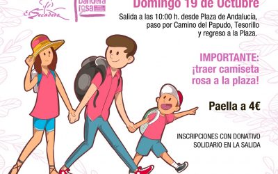 El Secadero acoge una nueva edición de la caminata solidaria para Bandera Rosa