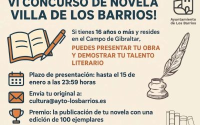 El concurso de novela en Los Barrios está abierto hasta el 15 de enero
