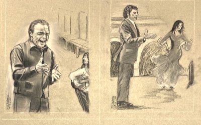 La exposición ‘La Línea Flamenca’ de Jesús Moreno continúa hasta diciembre en el Museo Cruz Herrera